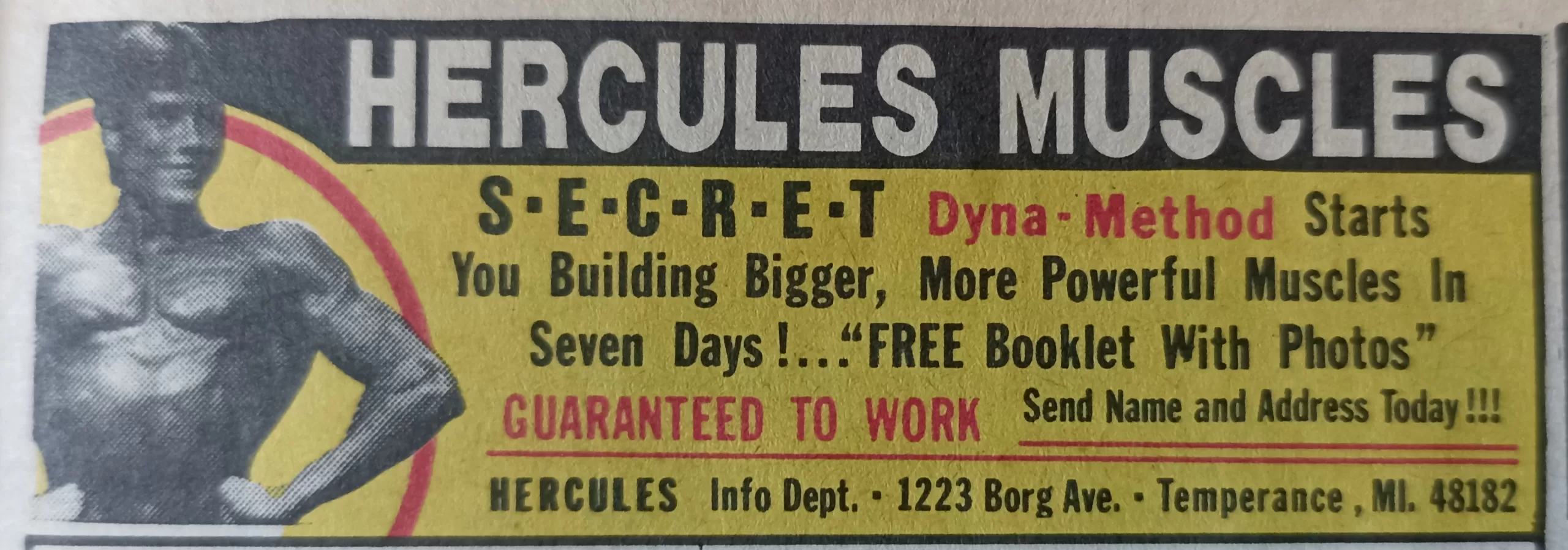 Hercules Muscles, Dyna-Method, 1992