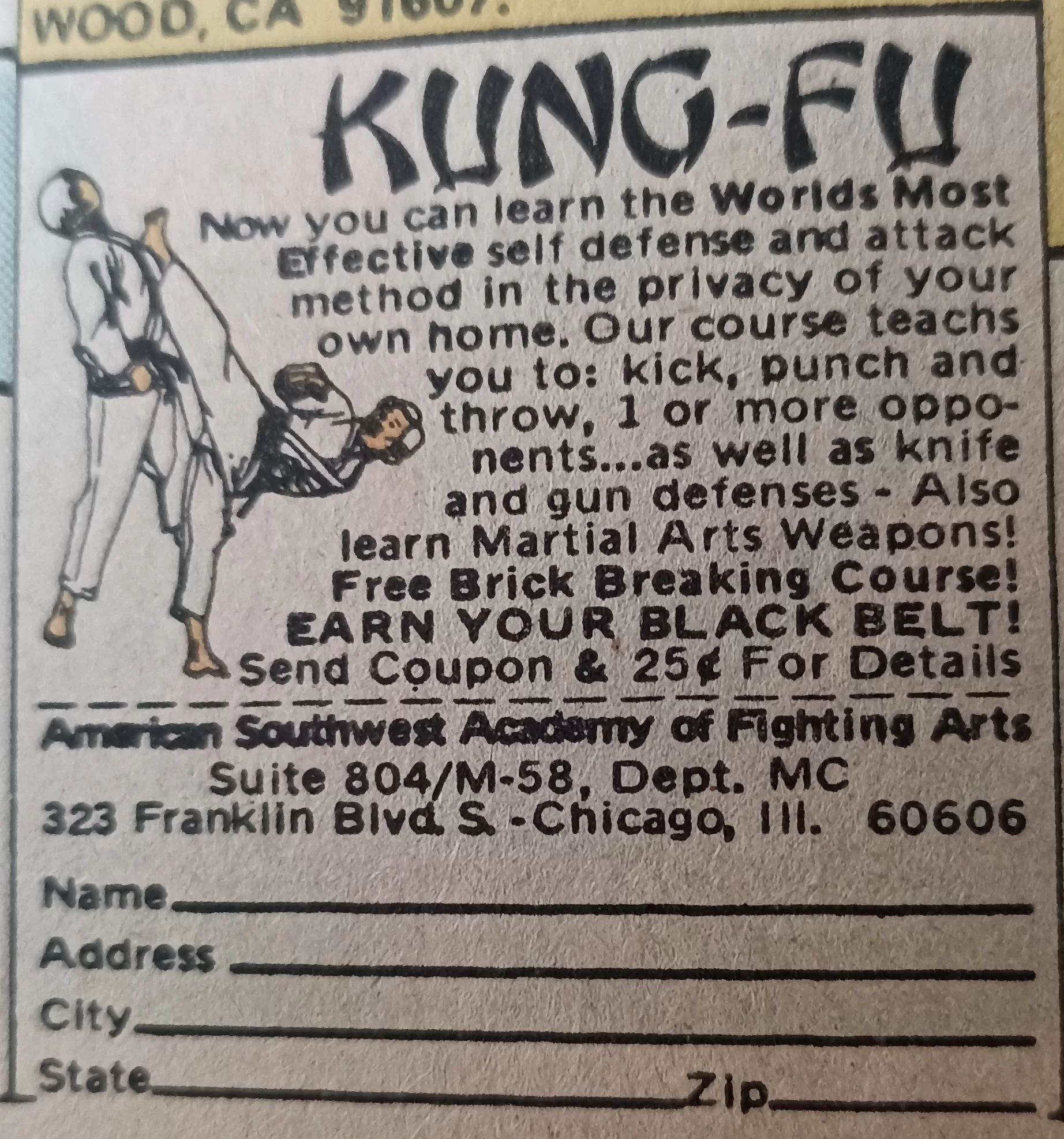 Kung-Fu, 1982