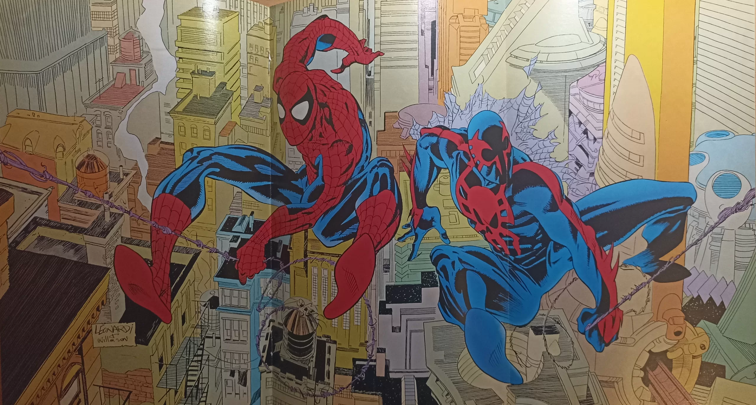 Spider-Man 1992 and Spider-Man 2099