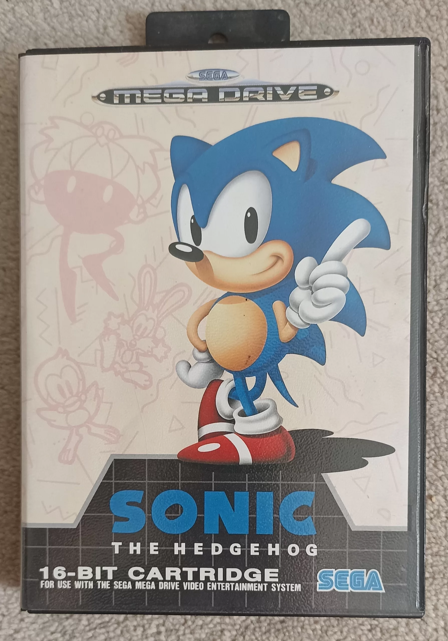 Sonic the Hedgehog for Sega Mega Drive