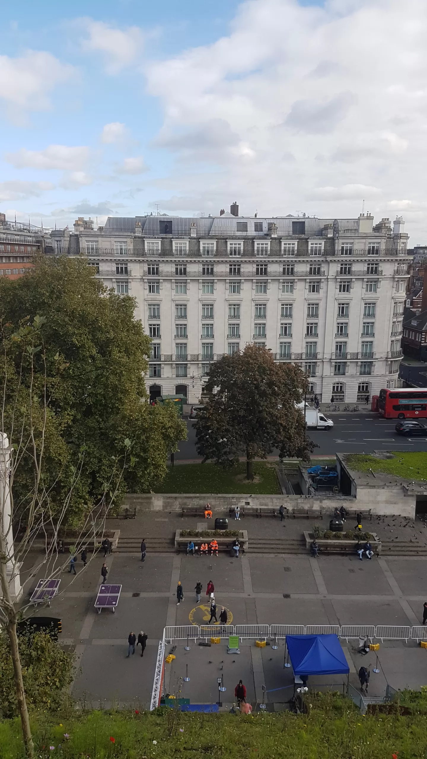 A view from Marble Arch Mound, London
