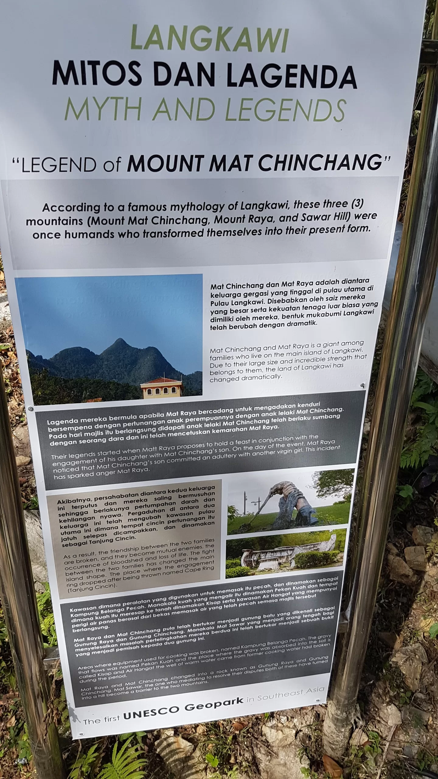 Legends of Machincang Mountain, Mount Raya and Sawar Hill, Langkawi Malaysia 