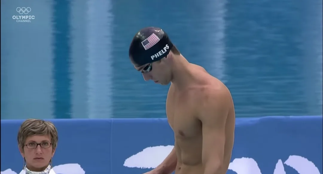 Michael Phelps at the 2008 Beijing Olympics