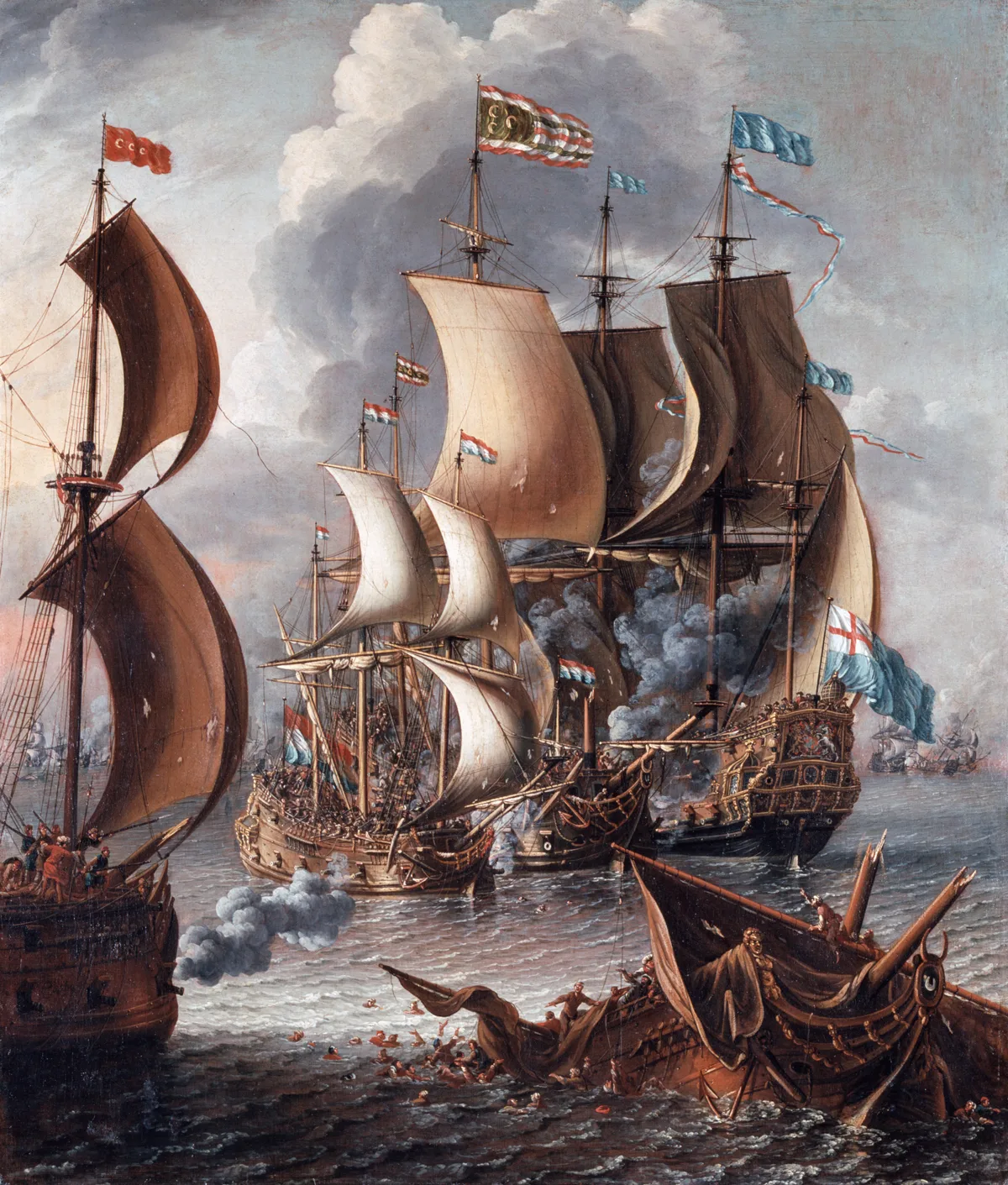 Fleet of ships 1600s
